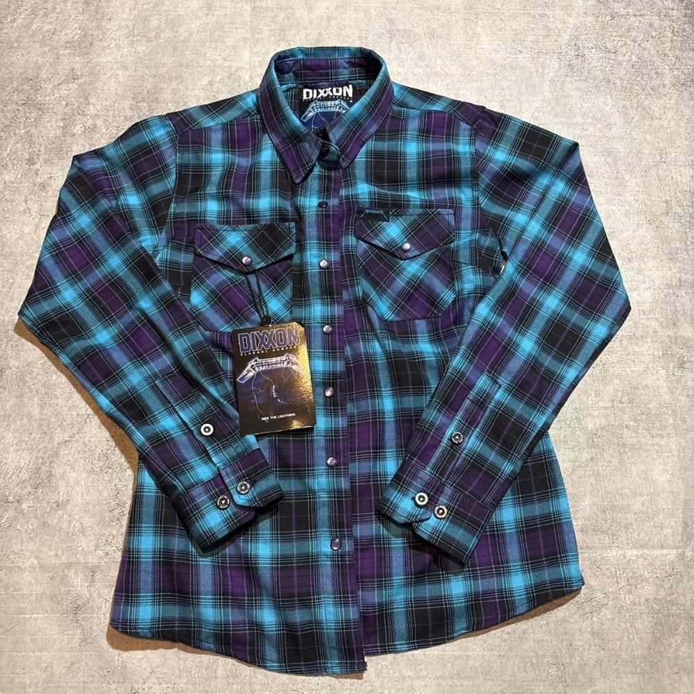 DIXXON Women's Ride The Lightning Flannel